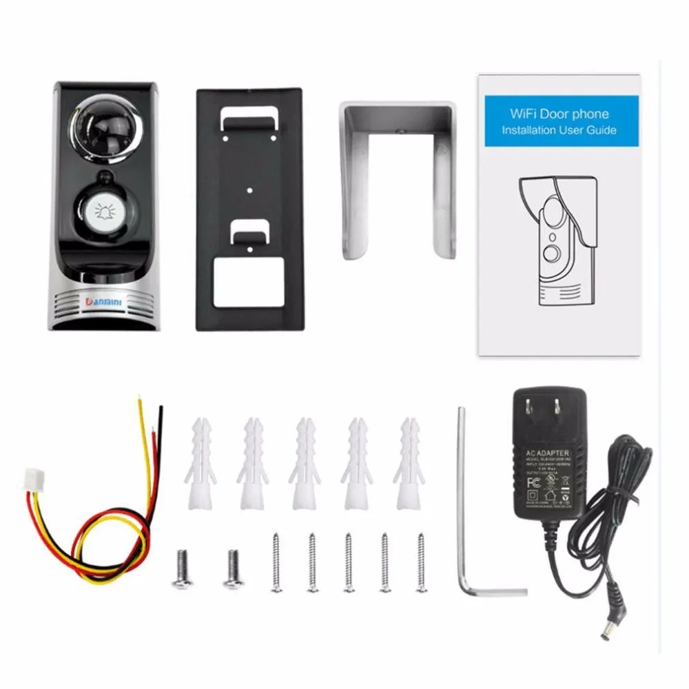 Wifi Video Intercom Wireless Video Door Phone Motion Detection 720P Night Vision Video Intercom Doorbell Cam
Wifi Video Intercom Wireless Video Door Phone Motion Detection 720P Night Vision Video Intercom Doorbell Cam