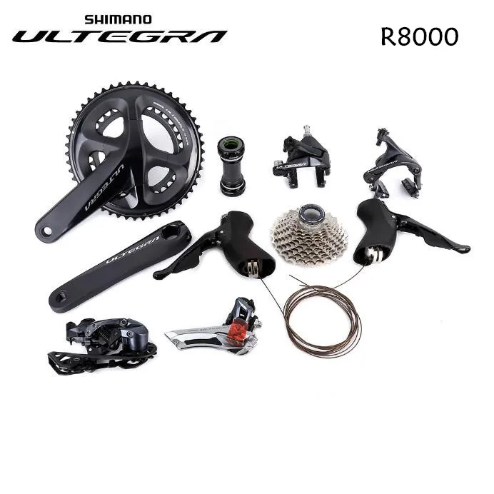 Shimano Ultegra R8000 road bike bicycle 11 22 speed grouspet update Ultegra 6800 group set 170/172.5/175mm 53-39T 50-34T 52-36T
Shimano Ultegra R8000 road bike bicycle 11 22 speed grouspet update Ultegra 6800 group set 170/172.5/175mm 53-39T 50-34T 52-36T
