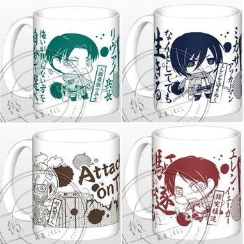 New Attack on Titan Mikasa Ackerman Levi Eren Jaeger Ceramic Coffee Mug White Color Or Color Changed Cup
New Attack on Titan Mikasa Ackerman Levi Eren Jaeger Ceramic Coffee Mug White Color Or Color Changed Cup