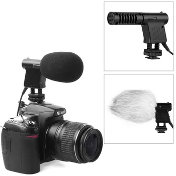 Mini Stereo Microphone 3.5mm No Noise Mic For Photography Interview for Nikon Canon DSLR Camera DV Camcorder
Mini Stereo Microphone 3.5mm No Noise Mic For Photography Interview for Nikon Canon DSLR Camera DV Camcorder