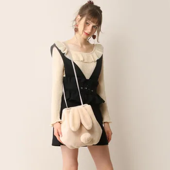 Cute Faux Fur Long Rabbit Ear Tail honey salon Handbag Lady Soft Plush Shoulder Bag Women Lovely velvet bag designer brand packa
Cute Faux Fur Long Rabbit Ear Tail honey salon Handbag Lady Soft Plush Shoulder Bag Women Lovely velvet bag designer brand packa