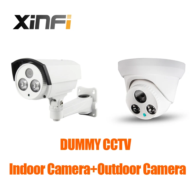 XINFI DUMMY CCTV Indoor Camera + Dummy Outdoor Camera Fake CCTV Look-a-like real
XINFI DUMMY CCTV Indoor Camera + Dummy Outdoor Camera Fake CCTV Look-a-like real