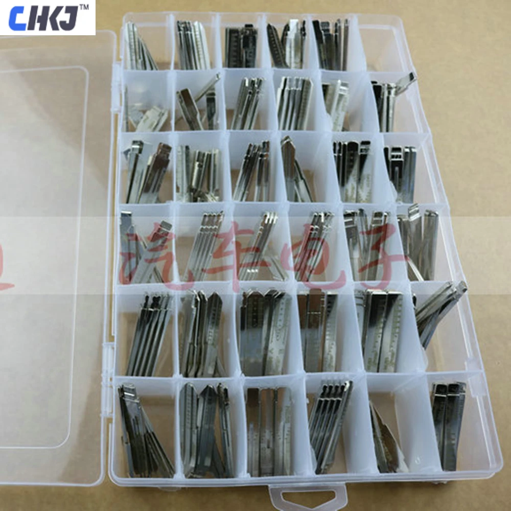 CHKJ 175PCS/LOT 35 Type Full Original Engraved Line Key for 2 in 1 LiShi Scale Shearing Teeth Blank Car Key Locksmith Tools
CHKJ 175PCS/LOT 35 Type Full Original Engraved Line Key for 2 in 1 LiShi Scale Shearing Teeth Blank Car Key Locksmith Tools