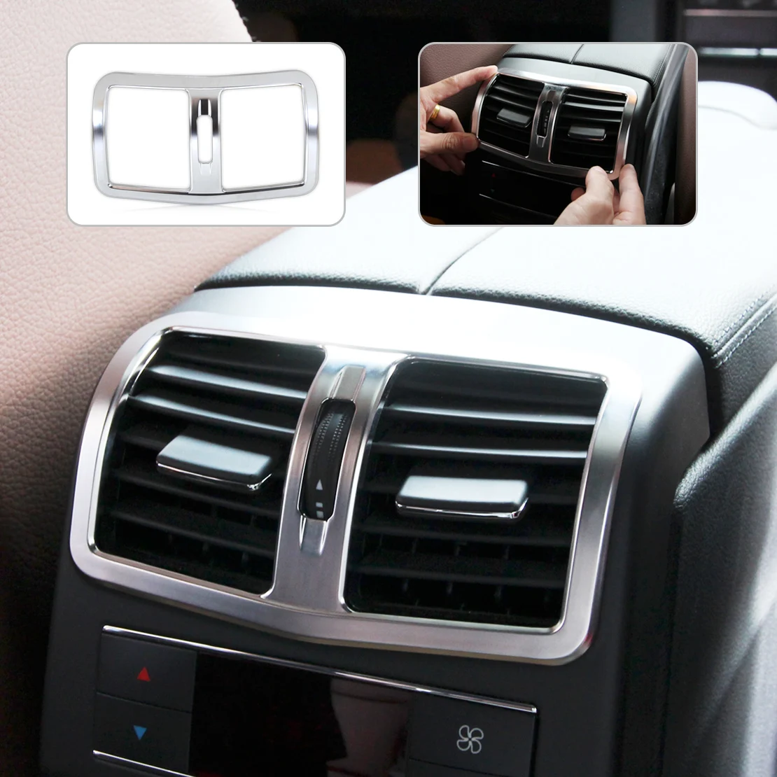 beler Interior Armrest Box Rear Air Conditioning Vent Cover Trim Air Outlet decorative for Mercedes Benz W212 E Class 2013-2015
beler Interior Armrest Box Rear Air Conditioning Vent Cover Trim Air Outlet decorative for Mercedes Benz W212 E Class 2013-2015