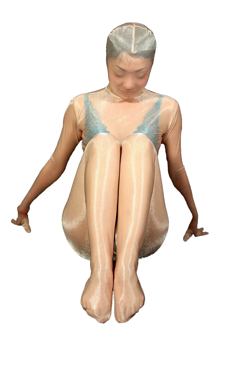 Super Shiny Flesh Sheer Silk Transparent Tights Unisex Fetish Classic Halloween Zentai Suits
Super Shiny Flesh Sheer Silk Transparent Tights Unisex Fetish Classic Halloween Zentai Suits