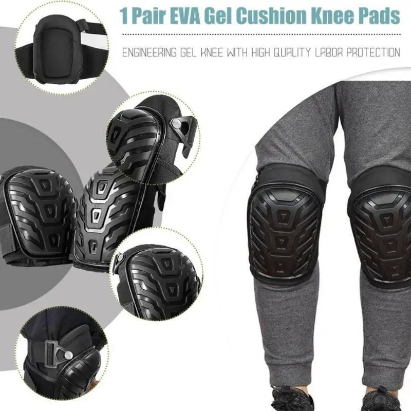Motorcycle Leg Cover Knee Pads With Adjustable Straps Safe EVA Gel Cushion PVC Shell for Knee Protection Knee Pads For Work
Motorcycle Leg Cover Knee Pads With Adjustable Straps Safe EVA Gel Cushion PVC Shell for Knee Protection Knee Pads For Work