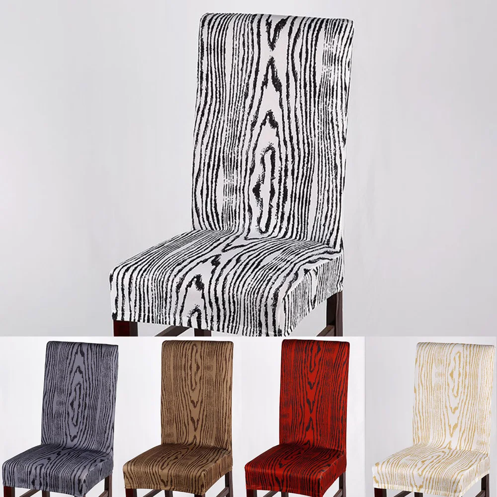 Wood Grain Stretch Chair Cover Removable Elastic Chair Protector for Hotel Dining Room Office Chairs Decoration
Wood Grain Stretch Chair Cover Removable Elastic Chair Protector for Hotel Dining Room Office Chairs Decoration
