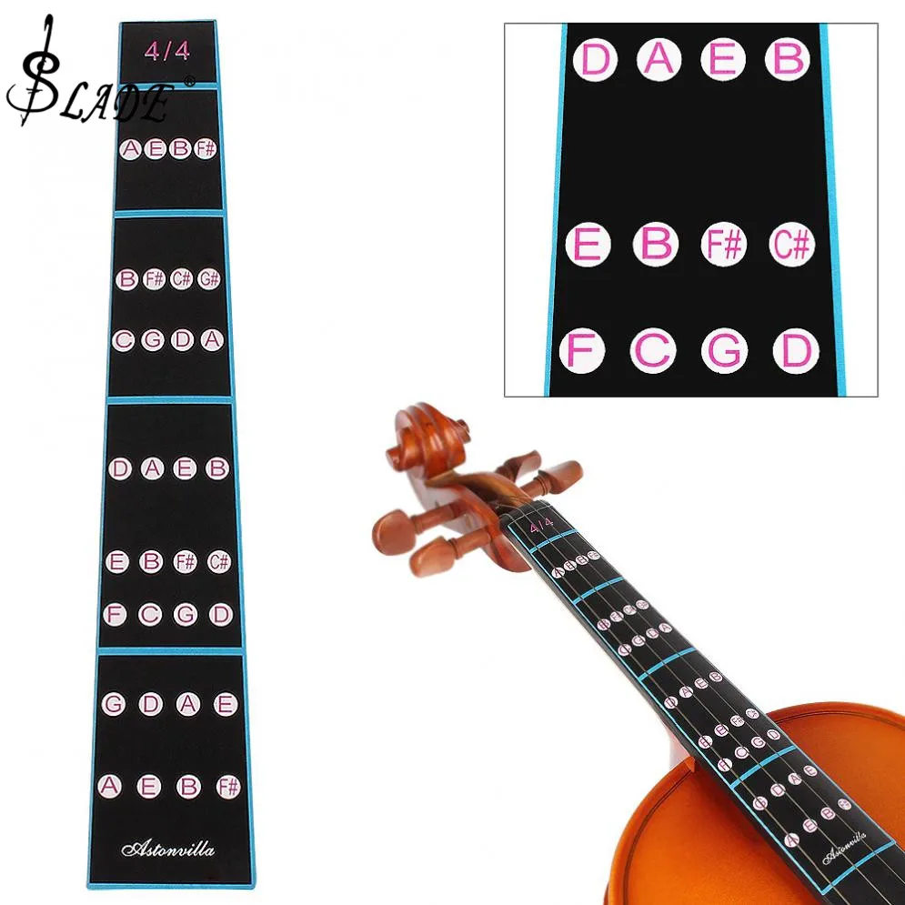 Slade 4/4 Violin Intonation Sticker Fretboard Note Label Fingering Chart Practice Beginner music Violin Parts Accessories
Slade 4/4 Violin Intonation Sticker Fretboard Note Label Fingering Chart Practice Beginner music Violin Parts Accessories