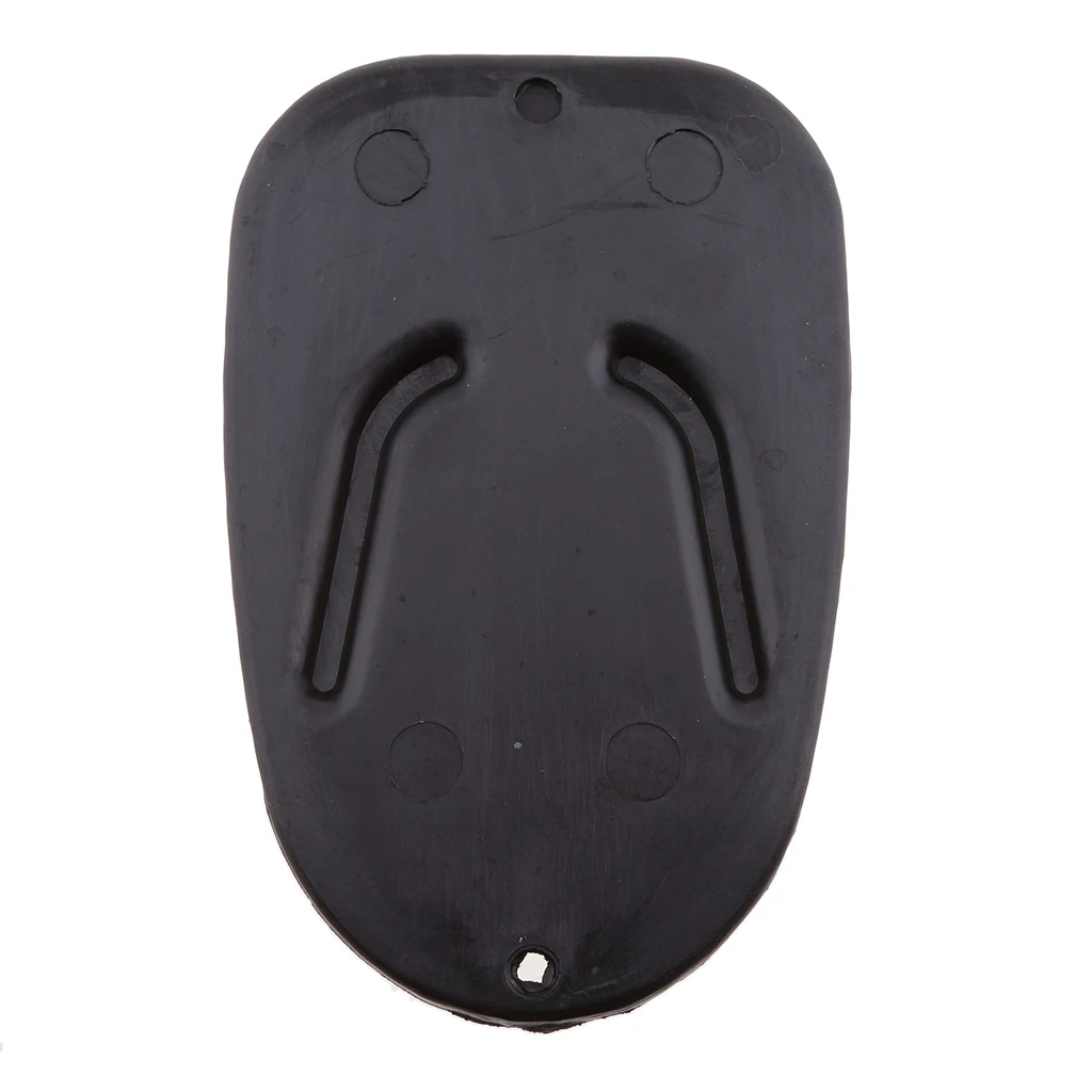 Black Universal Plastic Sidestand Kickstand Extension Enlarge Foot Plate Pad for Motorcycle 125mm*80mm*10mm Black Universal Plastic Sidestand Kickstand Extension Enlarge Foot Plate Pad for Motorcycle 125mm*80mm*10mm