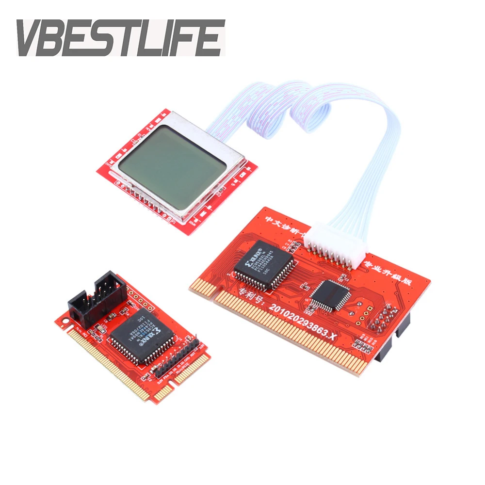 Tablet PCI Motherboard Analyzer Diagnostic Tester Post Test Card for PC Laptop Desktop PTI8
Tablet PCI Motherboard Analyzer Diagnostic Tester Post Test Card for PC Laptop Desktop PTI8