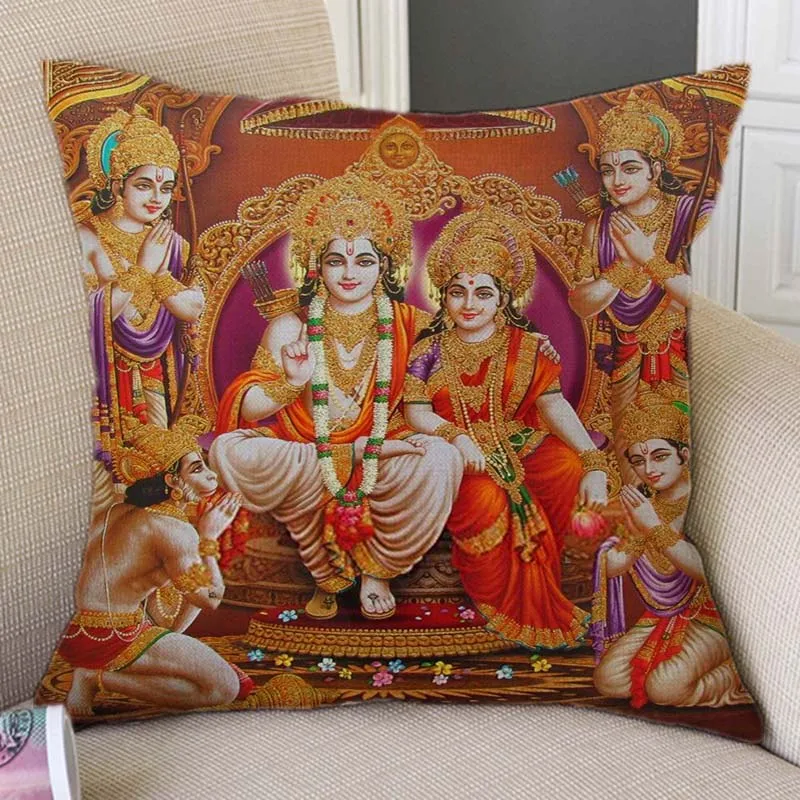 Hindu Worship Poster Style Indian Buddhism Lords Vishnu Hanuman Krishna Sofa Throw Pillow Case Religion Art Linen Cushion Cover
Hindu Worship Poster Style Indian Buddhism Lords Vishnu Hanuman Krishna Sofa Throw Pillow Case Religion Art Linen Cushion Cover