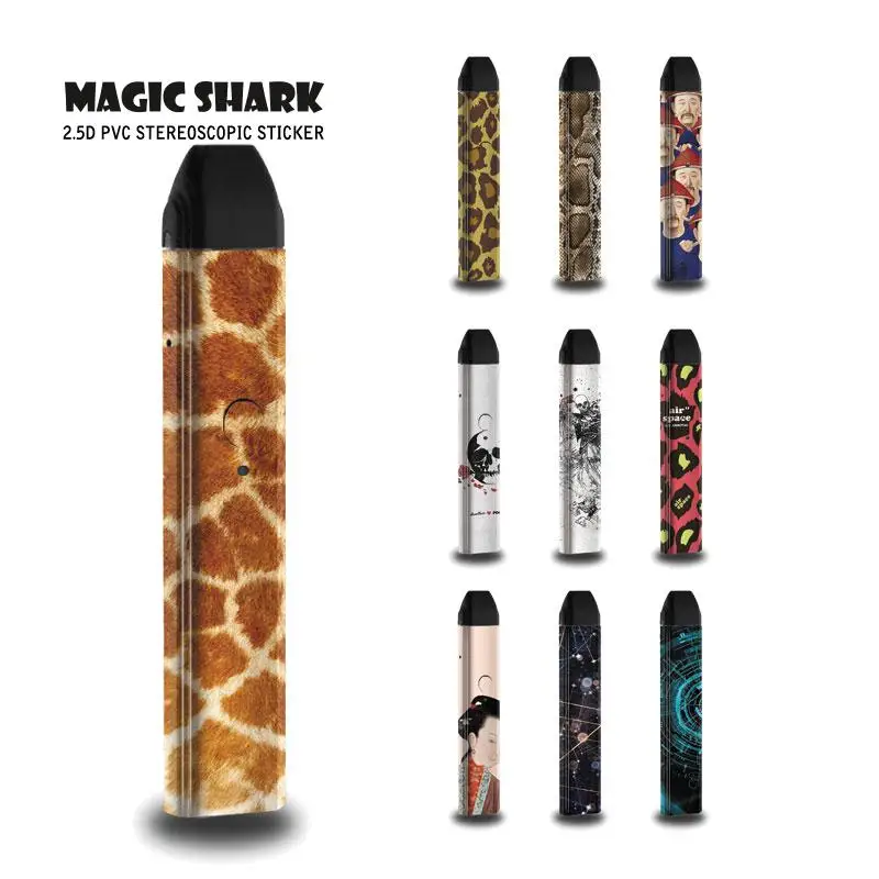 Magic Shark Fashion Snake Print Funny Skull Leopard Bumpy PVC Case Cover Skin Sticker Film for Uwell Caliburn 351-360
Magic Shark Fashion Snake Print Funny Skull Leopard Bumpy PVC Case Cover Skin Sticker Film for Uwell Caliburn 351-360