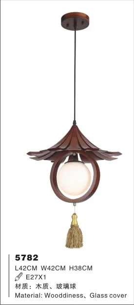 Chinese style pendant light solid wood restaurant lamp pendant lamp study light casual light 5782
Chinese style pendant light solid wood restaurant lamp pendant lamp study light casual light 5782