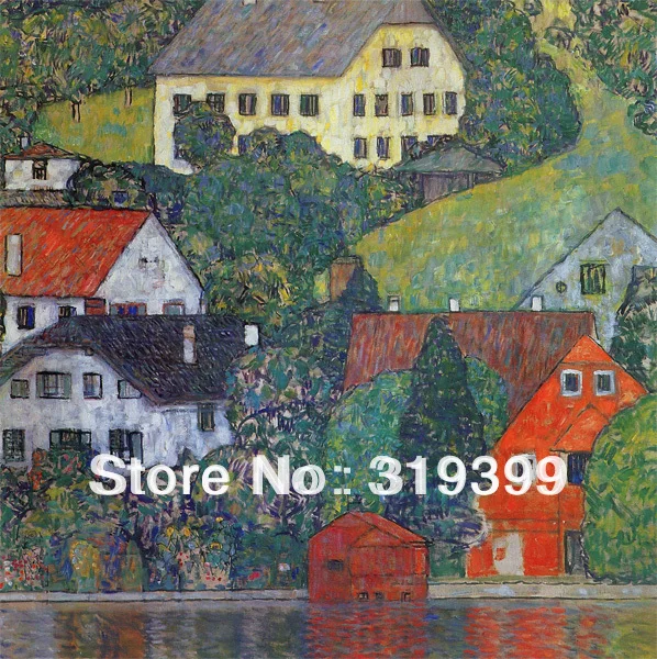 Oil Painting reproduction on Linen Canvas,Houses in Unterach on Lake Attersee,Free fastship,Handmade,Museam
Oil Painting reproduction on Linen Canvas,Houses in Unterach on Lake Attersee,Free fastship,Handmade,Museam