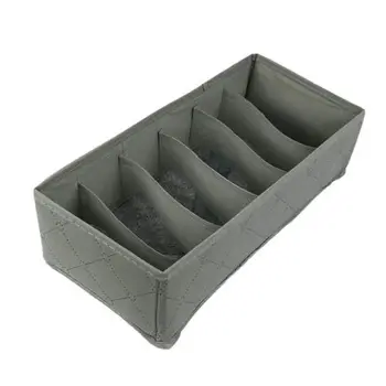 Underwear Socks Ties Bra Drawer Divider Organizer Storage Box Bamboo Charcoal
Underwear Socks Ties Bra Drawer Divider Organizer Storage Box Bamboo Charcoal