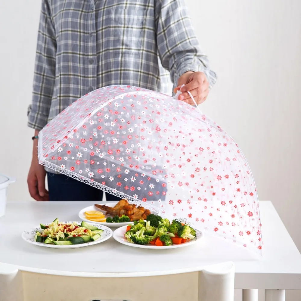 OTHERHOUSE Folding Food Cover Table Net Umbrella Mesh Screen Food Protector Kitchen Food Dish Cover Table Mesh Kichen Tool
OTHERHOUSE Folding Food Cover Table Net Umbrella Mesh Screen Food Protector Kitchen Food Dish Cover Table Mesh Kichen Tool