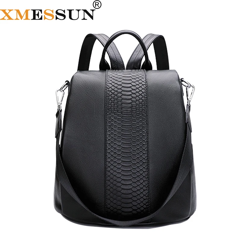XMESSUN Snake Genuine Leather Women Backpack 2019 Female Fashion Leather Shoulder First Layer Leather Tidal Bag Wholesale H93
XMESSUN Snake Genuine Leather Women Backpack 2019 Female Fashion Leather Shoulder First Layer Leather Tidal Bag Wholesale H93