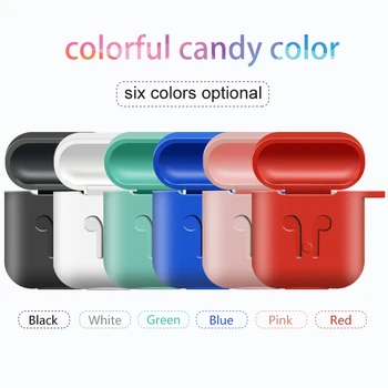 Soft Silicone Cases For Airpods For Air Pods Shockproof Earphone Protective Cover Waterproof for iphone 7 8 Headset Accessories
Soft Silicone Cases For Airpods For Air Pods Shockproof Earphone Protective Cover Waterproof for iphone 7 8 Headset Accessories