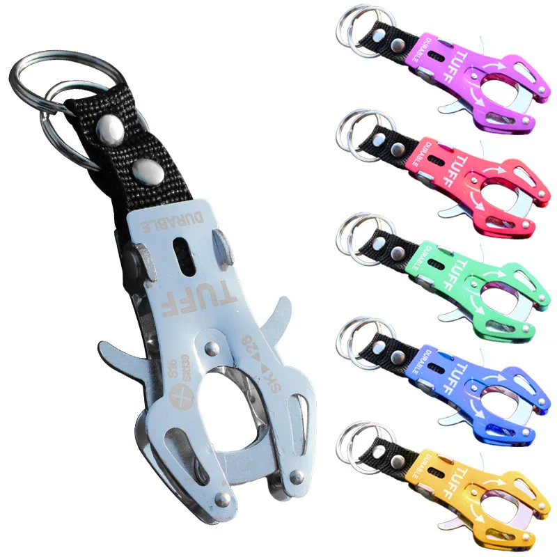 5 Pcs Mixed Color Tiger Hook Buckle Aluminum Carabiner Portable Climbing Carabiner Clip Mountaineering Outdoor Survival Tools
5 Pcs Mixed Color Tiger Hook Buckle Aluminum Carabiner Portable Climbing Carabiner Clip Mountaineering Outdoor Survival Tools