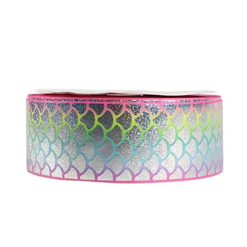 75-094,3" 75mm 50yds rainbow silver hologram print Grosgrain ribbon DIY handmade bow headdress Accessories Gift wrapping
75-094,3" 75mm 50yds rainbow silver hologram print Grosgrain ribbon DIY handmade bow headdress Accessories Gift wrapping
