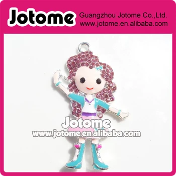 DHL Free SHIPPING 100PCS A LOT / HOT SaLe!! 50mm Little Girl Pink hair Enamel and rhinestone Pendant
DHL Free SHIPPING 100PCS A LOT / HOT SaLe!! 50mm Little Girl Pink hair Enamel and rhinestone Pendant