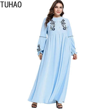TUHAO Plus Size 4XL 3XL Muslim Dress Kaftan Muslim Dress Ramadan Middle East Long Sleeve Casual Robes Embroidered Dress LZ05
TUHAO Plus Size 4XL 3XL Muslim Dress Kaftan Muslim Dress Ramadan Middle East Long Sleeve Casual Robes Embroidered Dress LZ05