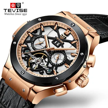 Tevise Top Brand Men's Automatic Mechanical Watches Luxury Sport Self Winding Tourbillon Gold Men Watch Male Relogio Masculino
Tevise Top Brand Men's Automatic Mechanical Watches Luxury Sport Self Winding Tourbillon Gold Men Watch Male Relogio Masculino