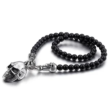 Europe and the United States fashion punk non-mainstream personality smile skull skeleton pendant men titanium steel necklace
Europe and the United States fashion punk non-mainstream personality smile skull skeleton pendant men titanium steel necklace