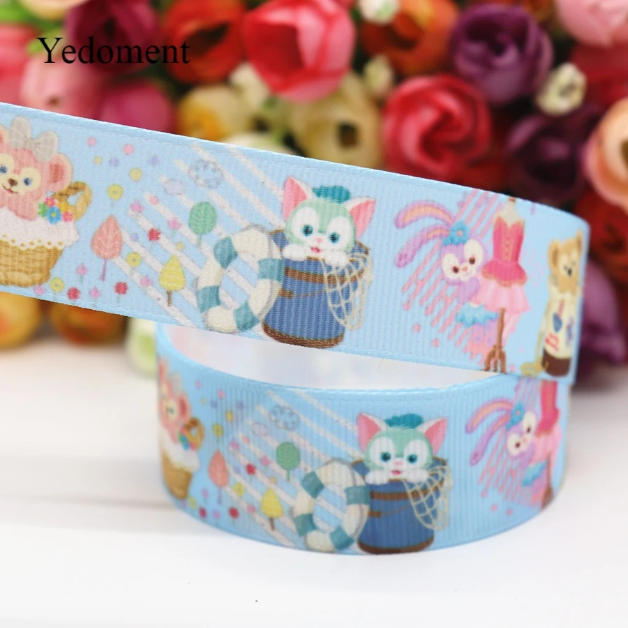 10 Yards 1" 25MM Grosgrain Ribbon Cartoon Printed Ribbon For Hair Bows DIY Crafts Handmade Accessories M19051602
10 Yards 1" 25MM Grosgrain Ribbon Cartoon Printed Ribbon For Hair Bows DIY Crafts Handmade Accessories M19051602