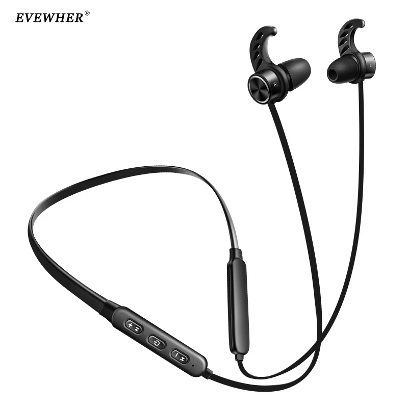 EVEWHER IPX5 Waterproof Bluetooth Earphone Sports Wireless Headphones Stereo Magnetic Headset Bluetooth 4.1 with Mic for Phone
EVEWHER IPX5 Waterproof Bluetooth Earphone Sports Wireless Headphones Stereo Magnetic Headset Bluetooth 4.1 with Mic for Phone