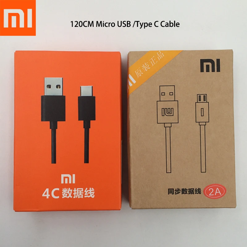 120CM Original Xiaomi Micro USB And Type C Cable Fast Charger Data Line For Mi 5 6 7 8 9 Redmi 4A 4X 6 Note 4 4X 5 Plus 6 7 Pro
120CM Original Xiaomi Micro USB And Type C Cable Fast Charger Data Line For Mi 5 6 7 8 9 Redmi 4A 4X 6 Note 4 4X 5 Plus 6 7 Pro