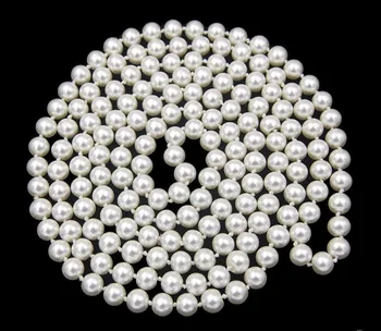 Hot sale new Style >>>>>48'' Long Natural White 8mm Real South Sea Shell Pearl Beads Necklace Jewelry
Hot sale new Style >>>>>48'' Long Natural White 8mm Real South Sea Shell Pearl Beads Necklace Jewelry