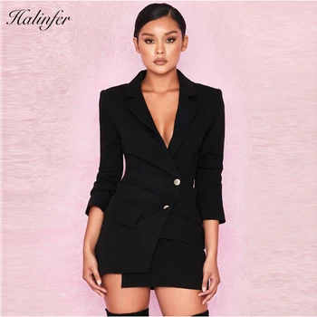 Hot Sale 2019 Top Quality Winter sexy coat Women V-neck Single Breated Rayon Bandage Formal Homecoming Party Coat
Hot Sale 2019 Top Quality Winter sexy coat Women V-neck Single Breated Rayon Bandage Formal Homecoming Party Coat