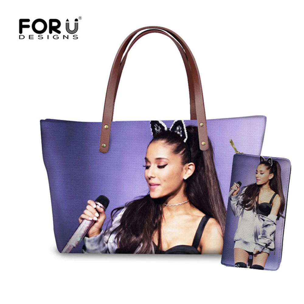 FORUDESIGNS Ariana Grande Printing Handbags&Wallets for Women Famous Star Pattern Shoulder Bags Ladies Luxury Top-Handle Bag
FORUDESIGNS Ariana Grande Printing Handbags&Wallets for Women Famous Star Pattern Shoulder Bags Ladies Luxury Top-Handle Bag