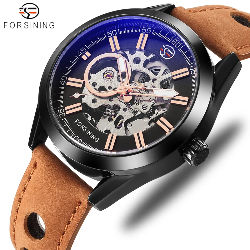 2019 FORSINING Casual Sport Series Waterproof Automatic Men Wrist Watch Top Brand Luxury Mechanical Military Skeleton Watches
2019 FORSINING Casual Sport Series Waterproof Automatic Men Wrist Watch Top Brand Luxury Mechanical Military Skeleton Watches