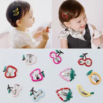 7Pcs/Set New Kids Hair Accessories Fruit Pineapple Hairpins Children Paint BB Clip Girls Cute Cartoon Hair Clips
7Pcs/Set New Kids Hair Accessories Fruit Pineapple Hairpins Children Paint BB Clip Girls Cute Cartoon Hair Clips