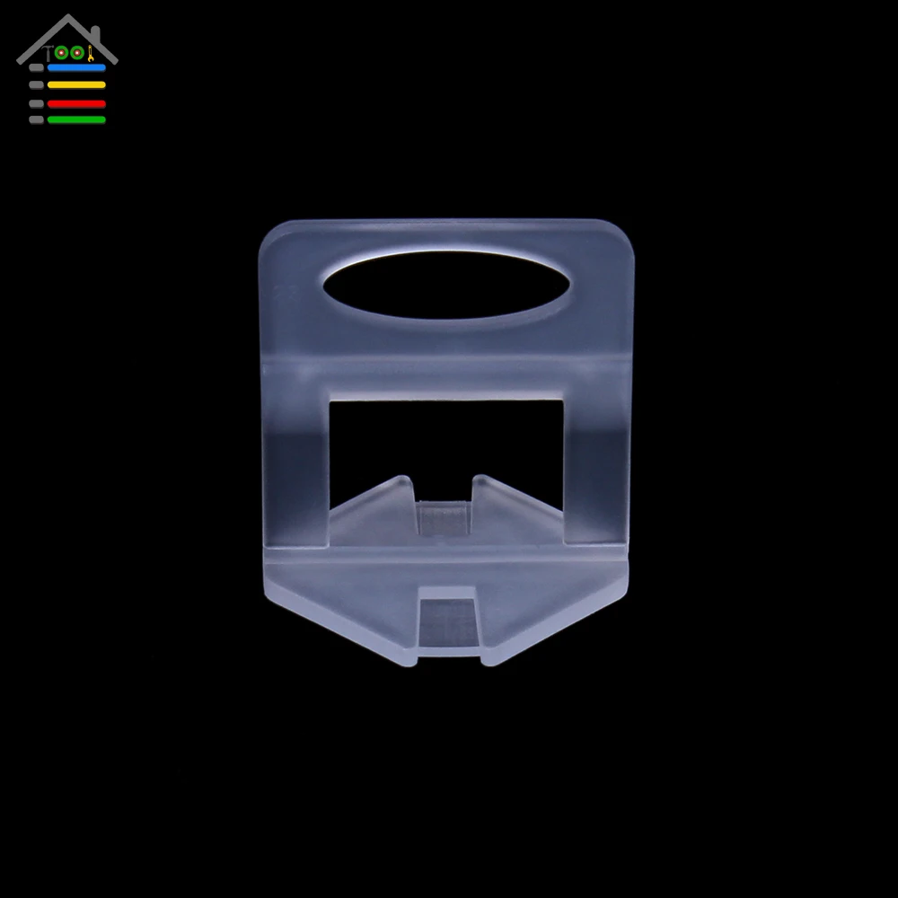 100pc/Bag Plastic Clips Tile Spacers Leveler Tiling Ceramic Tilers Plumbers 1.5mm Gap Wall Floor D Type Leveling System Tool
100pc/Bag Plastic Clips Tile Spacers Leveler Tiling Ceramic Tilers Plumbers 1.5mm Gap Wall Floor D Type Leveling System Tool