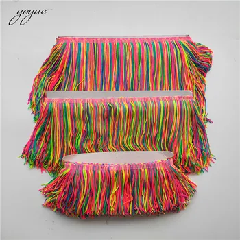 wholesale 5-10 Yards/lot Colorful Fringe Trim Tassel Lace Fringe Trimming Lace For DIY Latin Dress Stage Clothes Accessories
wholesale 5-10 Yards/lot Colorful Fringe Trim Tassel Lace Fringe Trimming Lace For DIY Latin Dress Stage Clothes Accessories