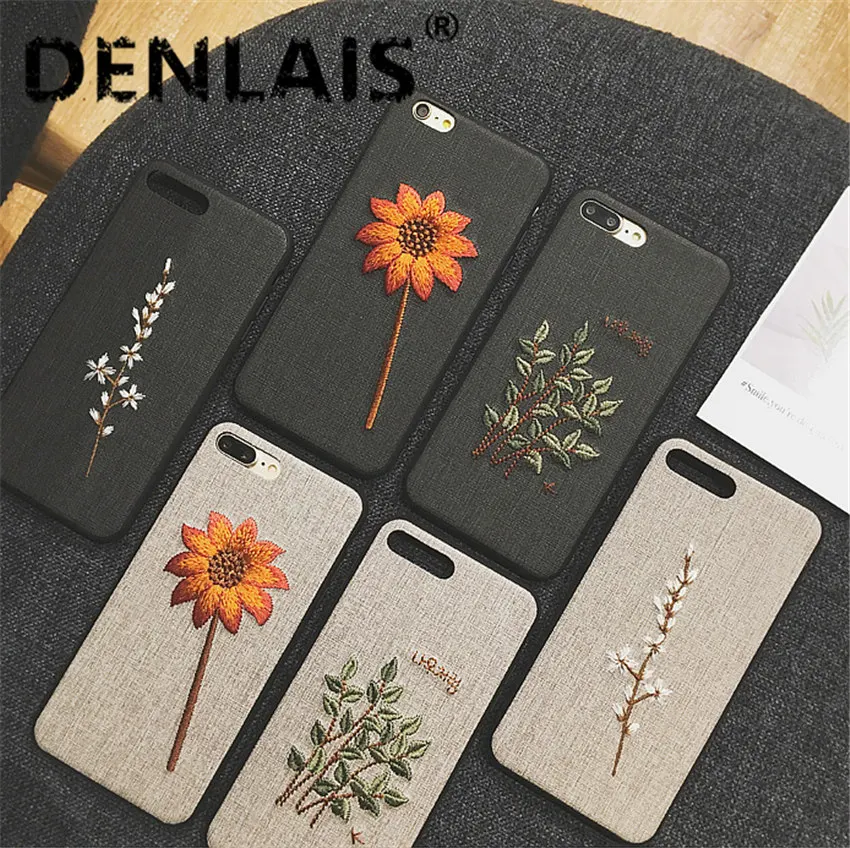 Luxury Embroidery 3D Silicone Case For Iphone 8 7 Plus X 6 S Plus Phone Case Retro Flower Soft Cover For Iphone 7 XR XS Max Capa
Luxury Embroidery 3D Silicone Case For Iphone 8 7 Plus X 6 S Plus Phone Case Retro Flower Soft Cover For Iphone 7 XR XS Max Capa