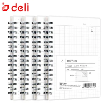 Deli Note book 105mm*150mm for school students 70 Sheets Planner Book Creative Diary & Memos coil notebook
Deli Note book 105mm*150mm for school students 70 Sheets Planner Book Creative Diary & Memos coil notebook