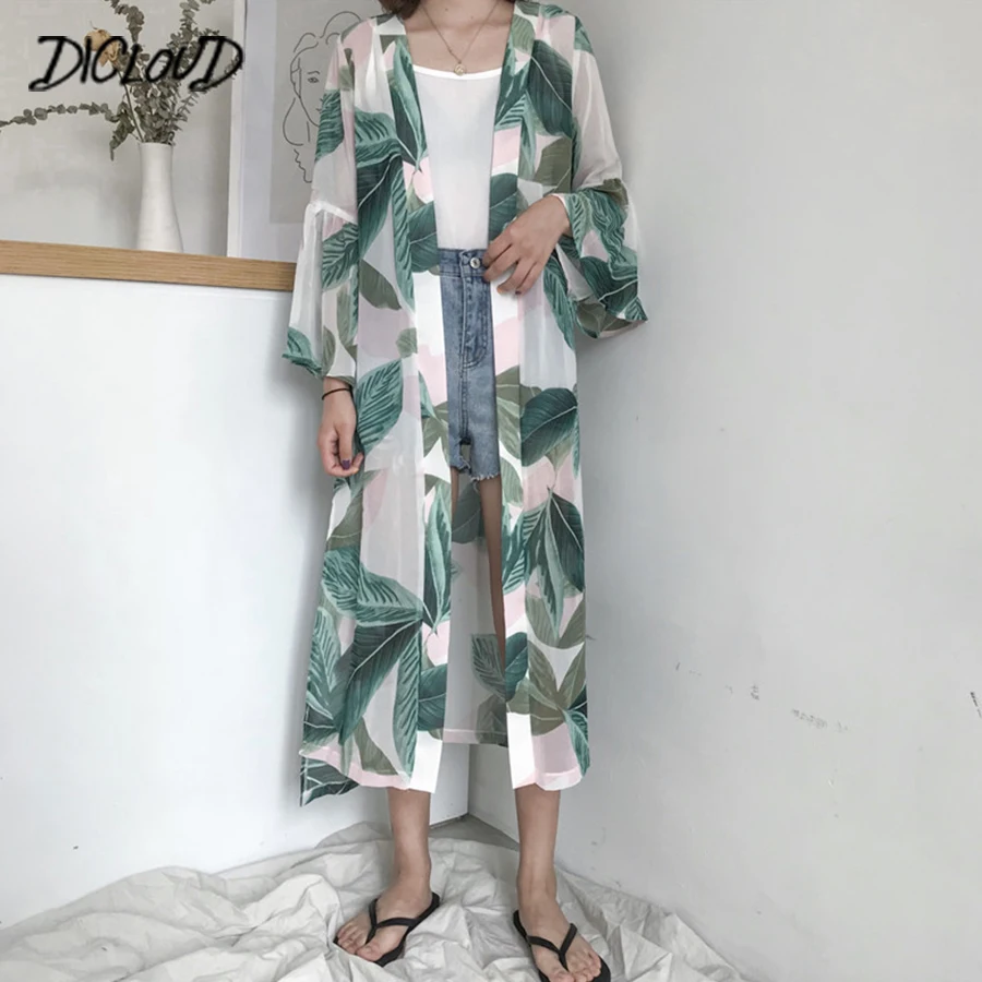 DICLOUD Boho Print Chiffon Long Bloom Women 2018 Harajuku Loose Beach Kimonon Ladies Cardigan Split Summer Tops Casual Shirts
DICLOUD Boho Print Chiffon Long Bloom Women 2018 Harajuku Loose Beach Kimonon Ladies Cardigan Split Summer Tops Casual Shirts