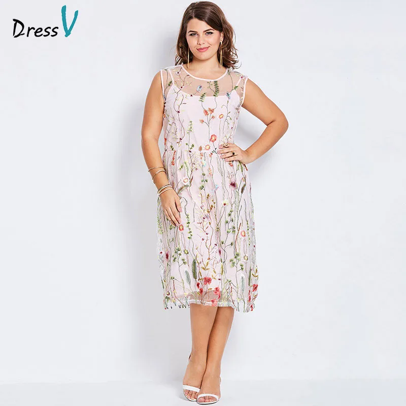 Dressv pink round neck plus size evening dress elegant a line sleeveless embroidery wedding party formal dress evening dresses
Dressv pink round neck plus size evening dress elegant a line sleeveless embroidery wedding party formal dress evening dresses