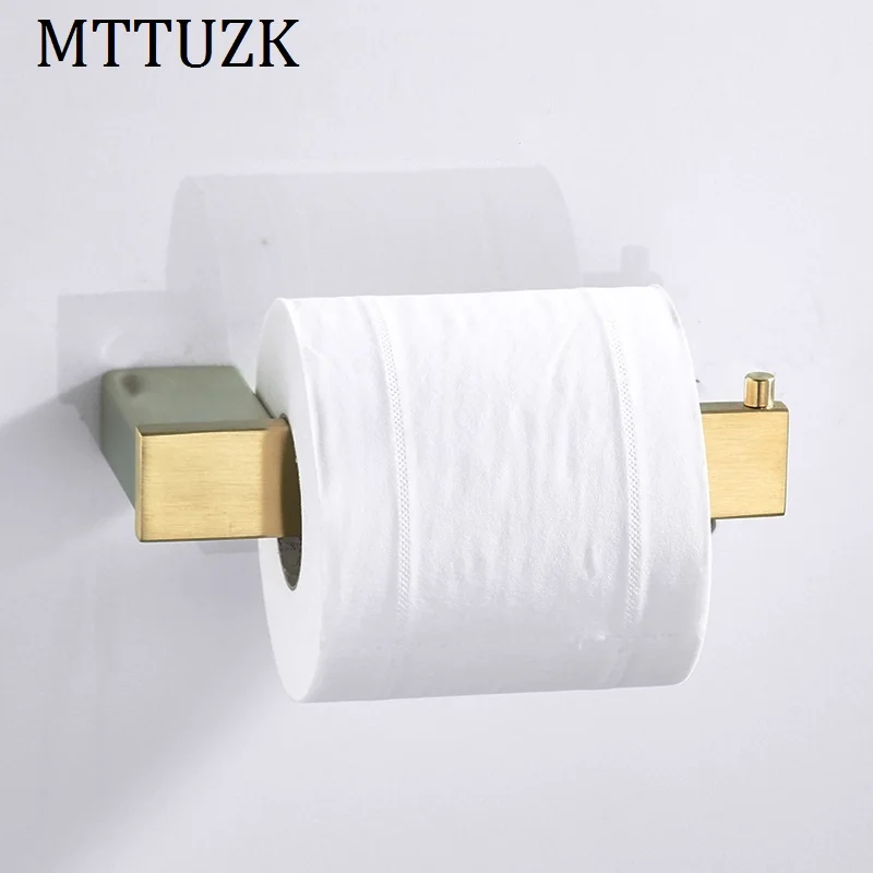 Держатель для туалетной бумаги MTTUZK 304 из нержавеющей стали с эффектом потертости|Держатели бумаги| |