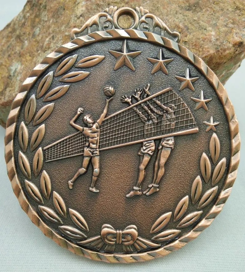 Volleyball Medals School Activities Customized Metal Games Gold Medal Game Spot Custom Badges Unisex Gymnastics
Volleyball Medals School Activities Customized Metal Games Gold Medal Game Spot Custom Badges Unisex Gymnastics