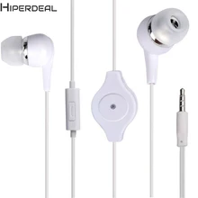 HIPERDEAL Factory Price 1PC 3.5mm Retractable Storage Super Bass Stereo In-Ear Earphone Sport Headset Good Quality HW(China)