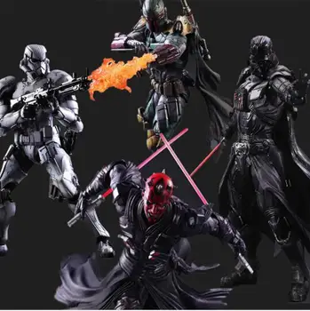 Star Wars Action Figure Play Arts Kai Boba Fett Darth Vader Stormtrooper Maul Model Toy PLAY ARTS Star Wars Playarts Doll
Star Wars Action Figure Play Arts Kai Boba Fett Darth Vader Stormtrooper Maul Model Toy PLAY ARTS Star Wars Playarts Doll