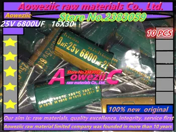 Aoweziic 10 PCS 25V 6800UF 16*30 high frequency low resistance electrolytic capacitor 6800UF 25V 16X30
Aoweziic 10 PCS 25V 6800UF 16*30 high frequency low resistance electrolytic capacitor 6800UF 25V 16X30