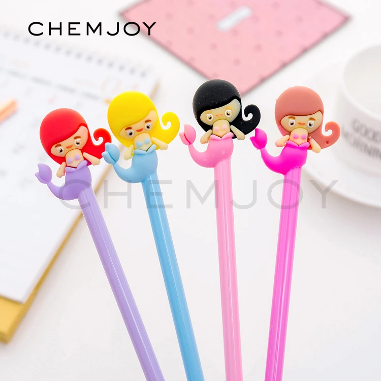 Cute Cartoon Mermaid Pens 0.38mm Party Favors for Children Kids Mermaid Theme Birthday Party Gifts for Guests Random Color
Cute Cartoon Mermaid Pens 0.38mm Party Favors for Children Kids Mermaid Theme Birthday Party Gifts for Guests Random Color