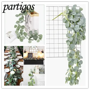 2m Artificial Green Eucalyptus Vines DIY Wedding Decoration Rattan artificial Fake Plants Party Wall Decor Vertical Garden
2m Artificial Green Eucalyptus Vines DIY Wedding Decoration Rattan artificial Fake Plants Party Wall Decor Vertical Garden