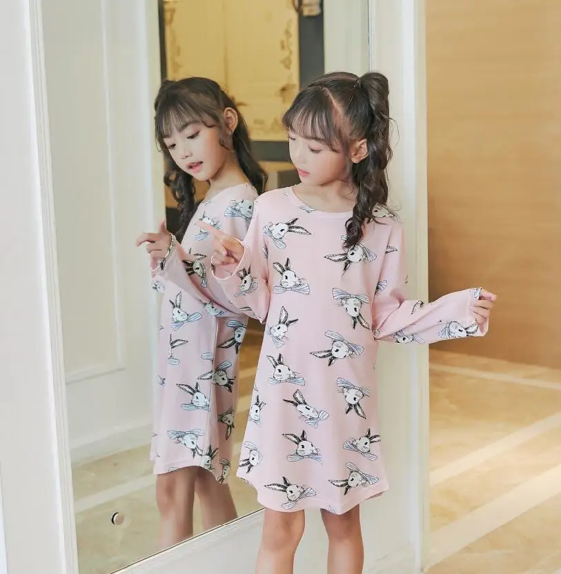 2018 Children Cloth 3D Print Autumn Sleepwear Girls Baby Cotton Girl Nightwear Dress Kids Party Princess Nightgown Nightdress
2018 Children Cloth 3D Print Autumn Sleepwear Girls Baby Cotton Girl Nightwear Dress Kids Party Princess Nightgown Nightdress